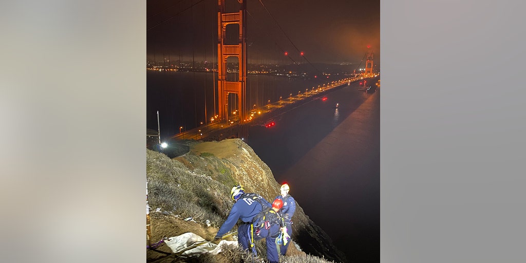 California firefighters rescue victim who fell 150 feet off observation deck near Golden Gate Bridge - Vimarsana News