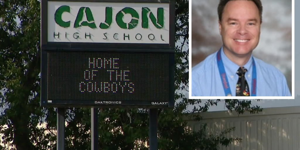 California teacher recorded allegedly saying he wanted to 'slam' student's face 'against the wall' - Vimarsana News