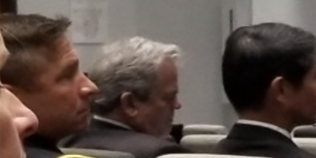 Fallen Austin police officer's widow says she's 'crushed' by Mayor Adler falling asleep at funeral - Vimarsana News