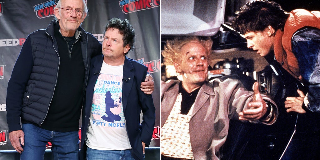'Back to the Future' stars Christopher Lloyd and Michael J. Fox reunite at New York Comic Con panel - Vimarsana News