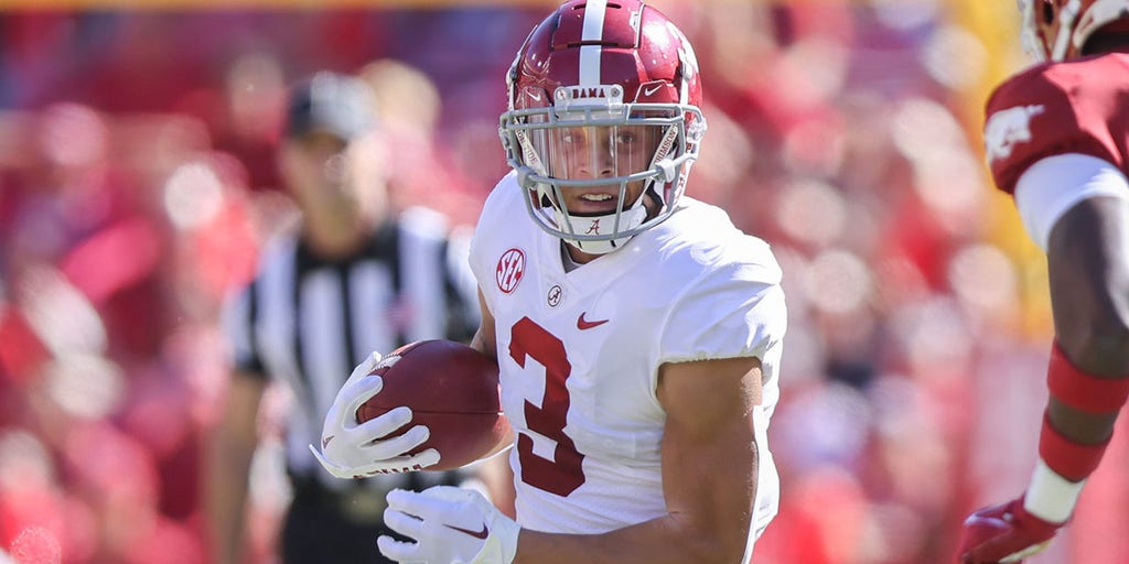 Alabama wide receiver Jermaine Burton allegedly hit female