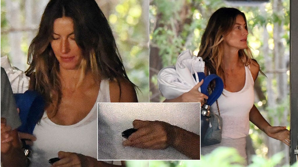 Gisele spotted without her wedding ring as divorce rumors swirl