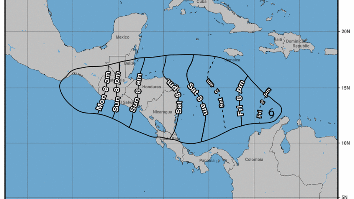 Arrival time map