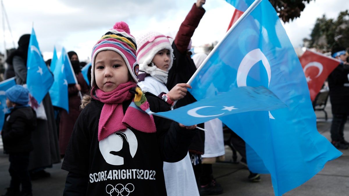 Uyghur China Turkey protest