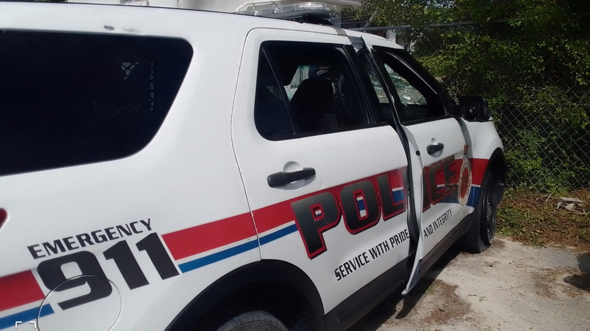 Royal Turks and Caicos Islands Police Force car logo