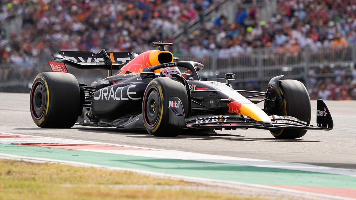 Max Verstappen in the U.S. Grand Prix