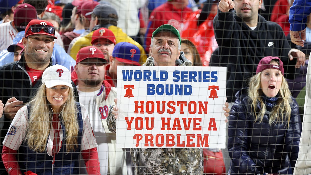 Phillies fans after NLCS