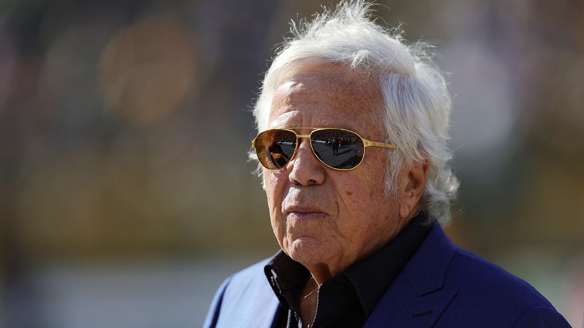 Robert Kraft in Green Bay in 2022