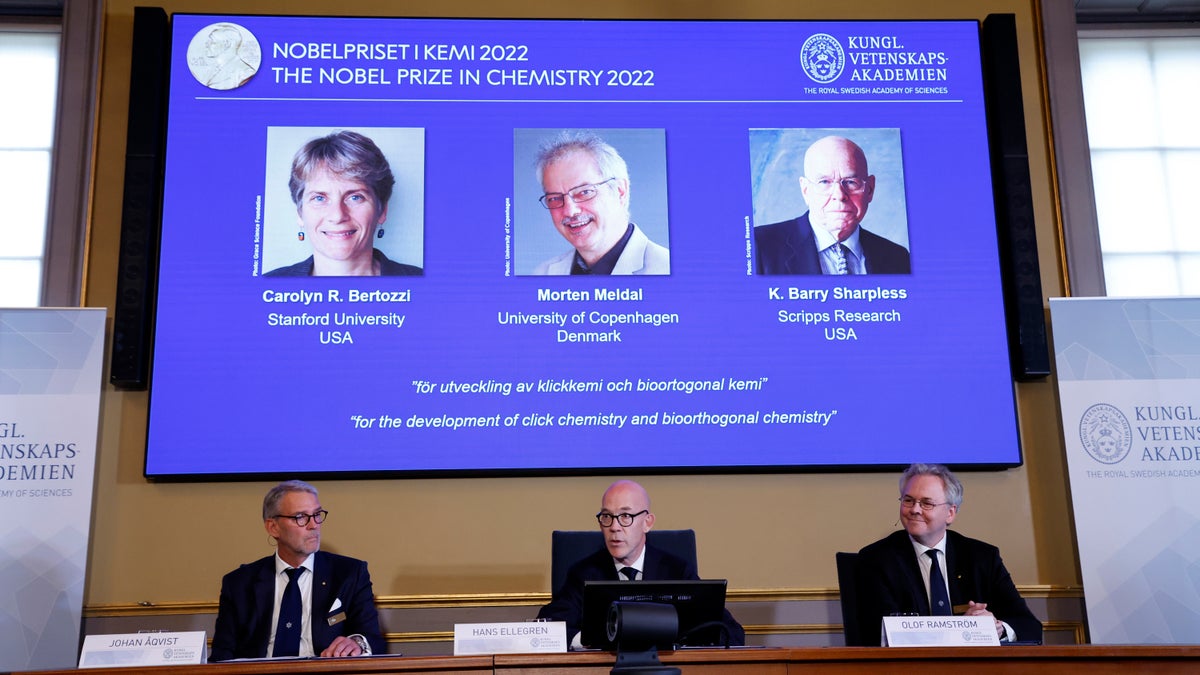 Sweden Nobel Prize Chemistry