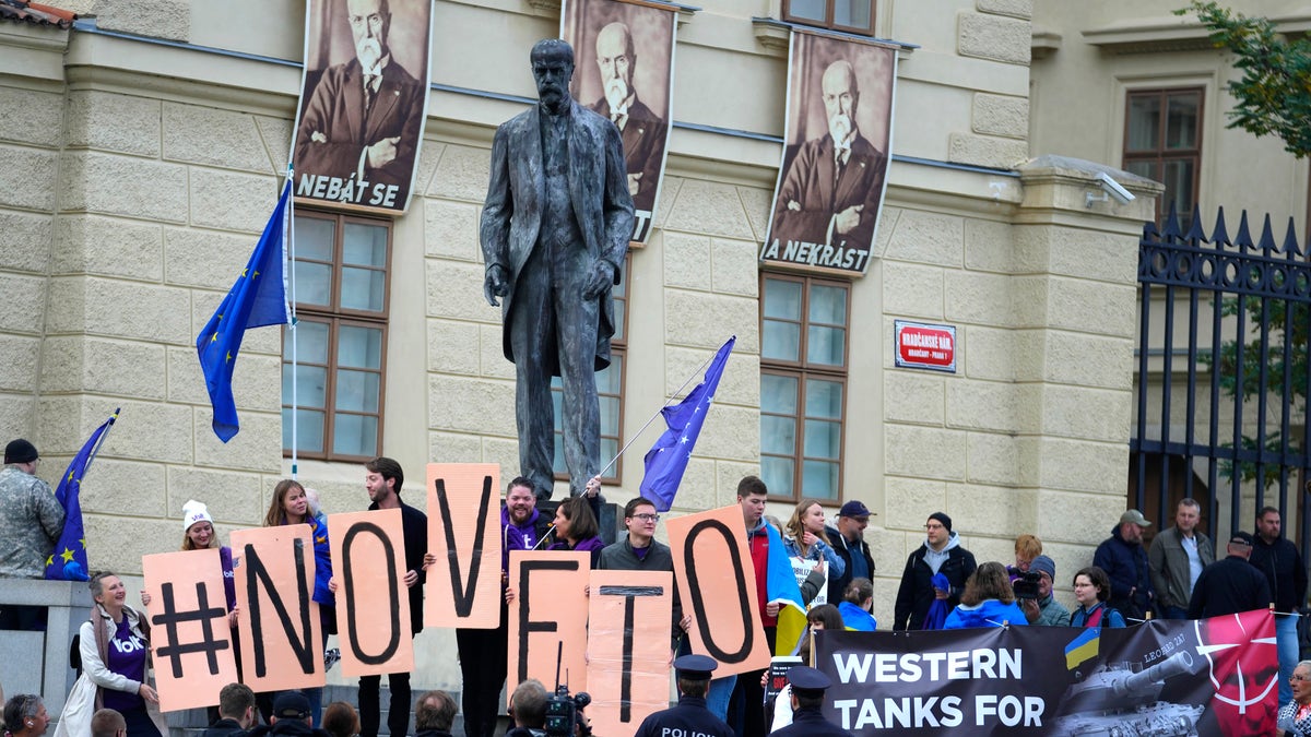 Czech energy protests