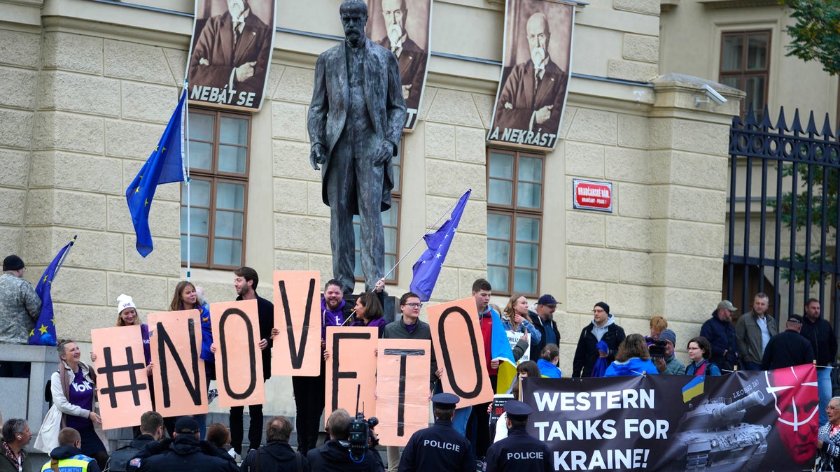 Czech energy protests