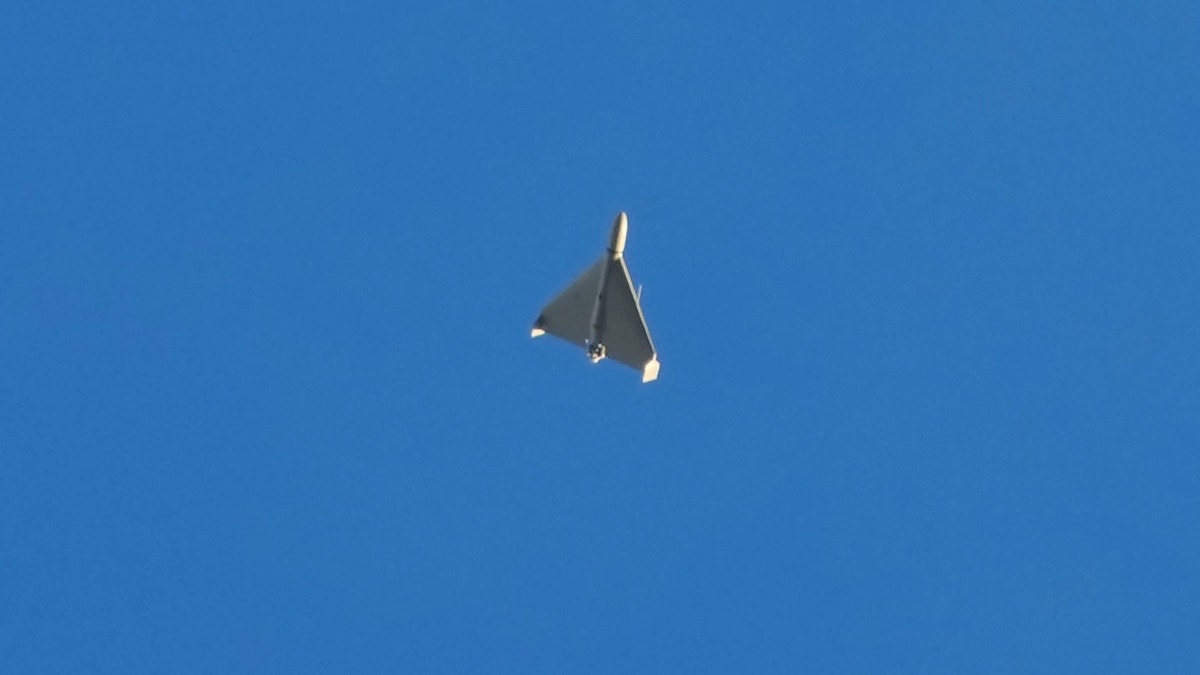 Drone in the sky