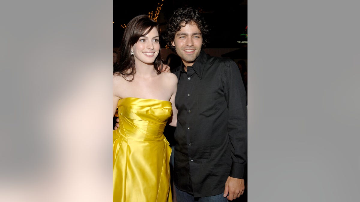 Anne Hathaway and Adrian Grenier red carpet