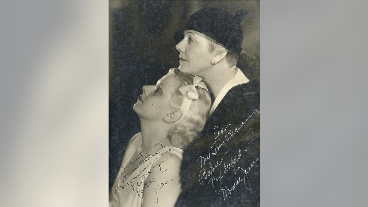 Jean Harlow and Mother Jean