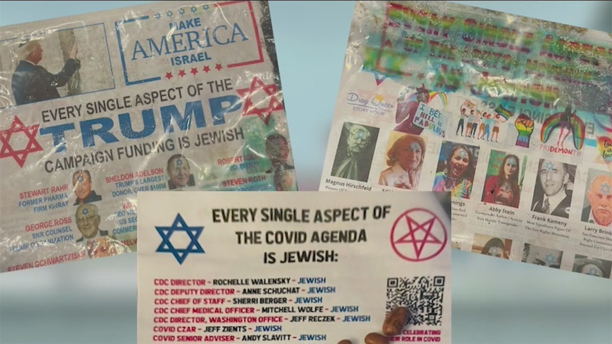 antisemitic flyers