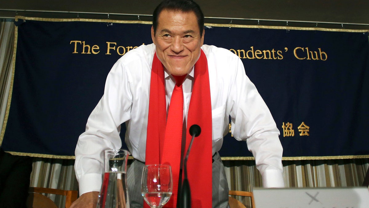 Antonio Inoki in August 2014