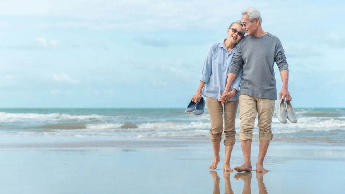 couple on beach