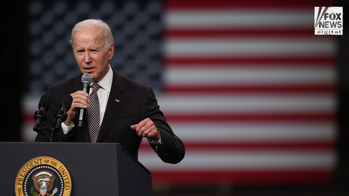 President Joe Biden speaks to donors