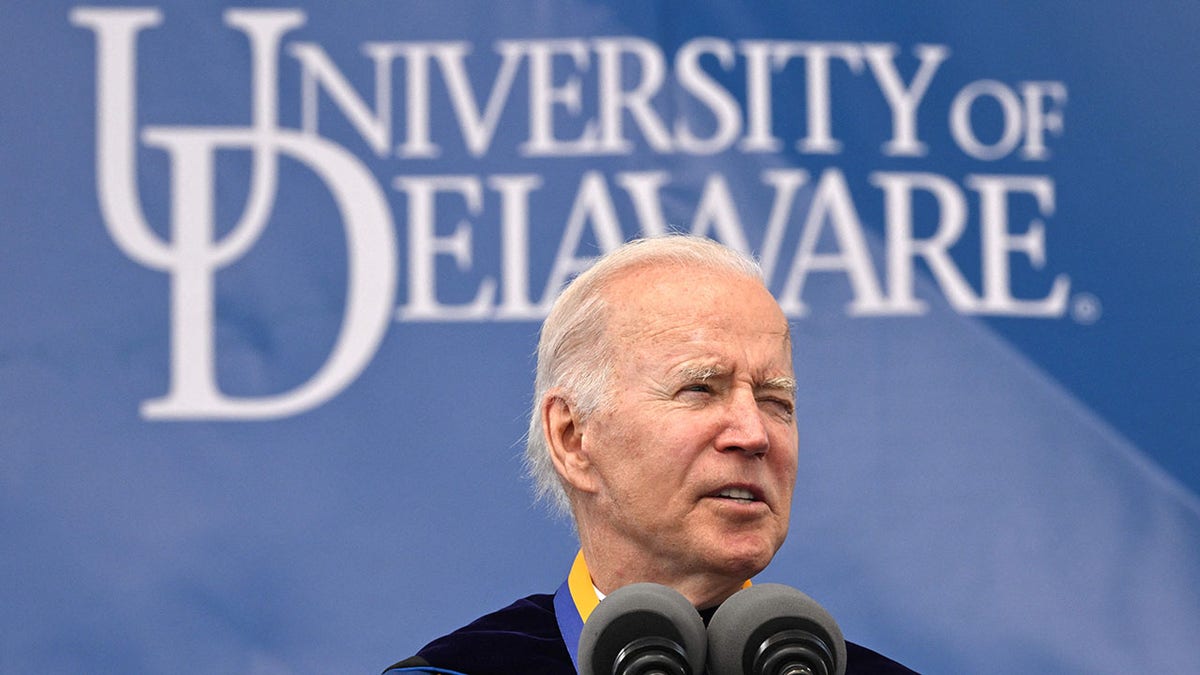 Biden at University of Delaware