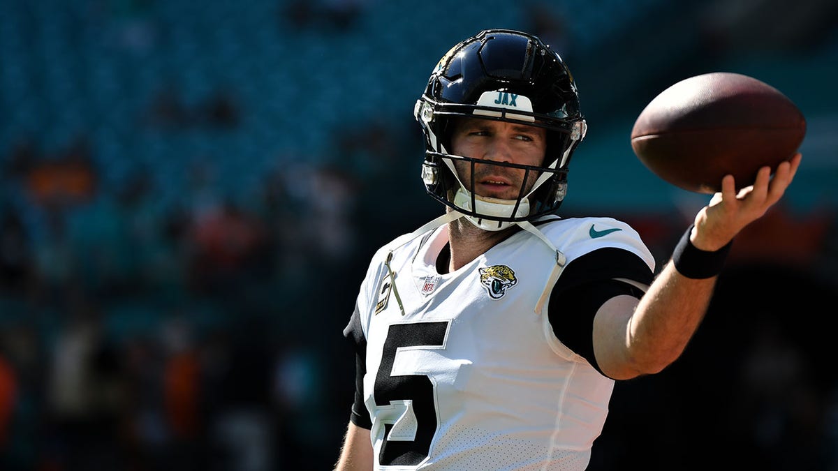 Blake Bortles with the Jaguars
