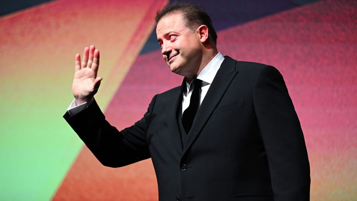 Brendan Fraser at the London Film Festival