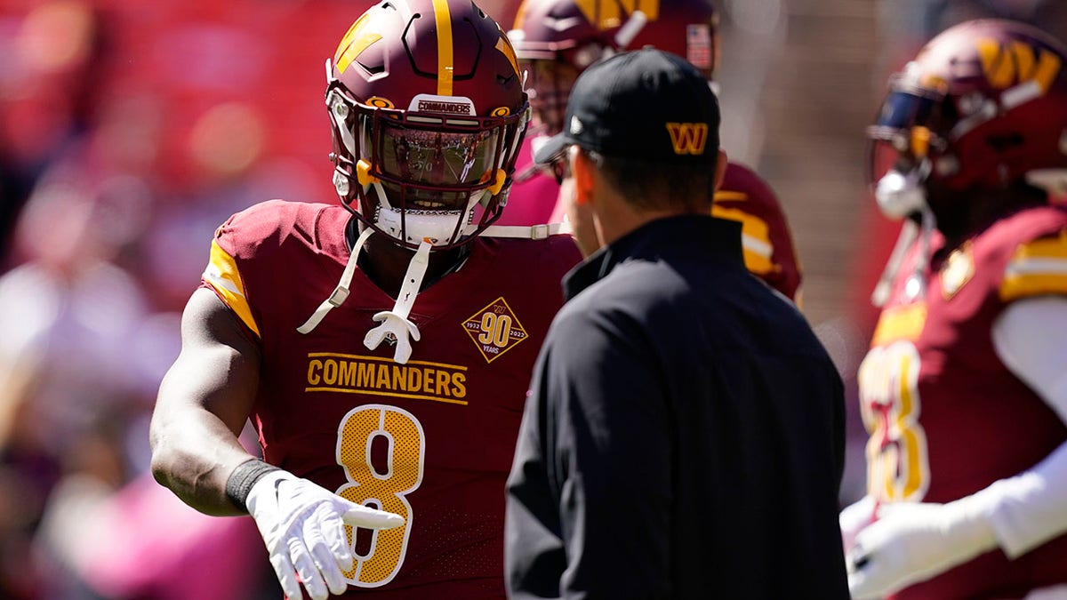 Commanders rookie Brian Robinson Jr. shot in Washington - Maryland