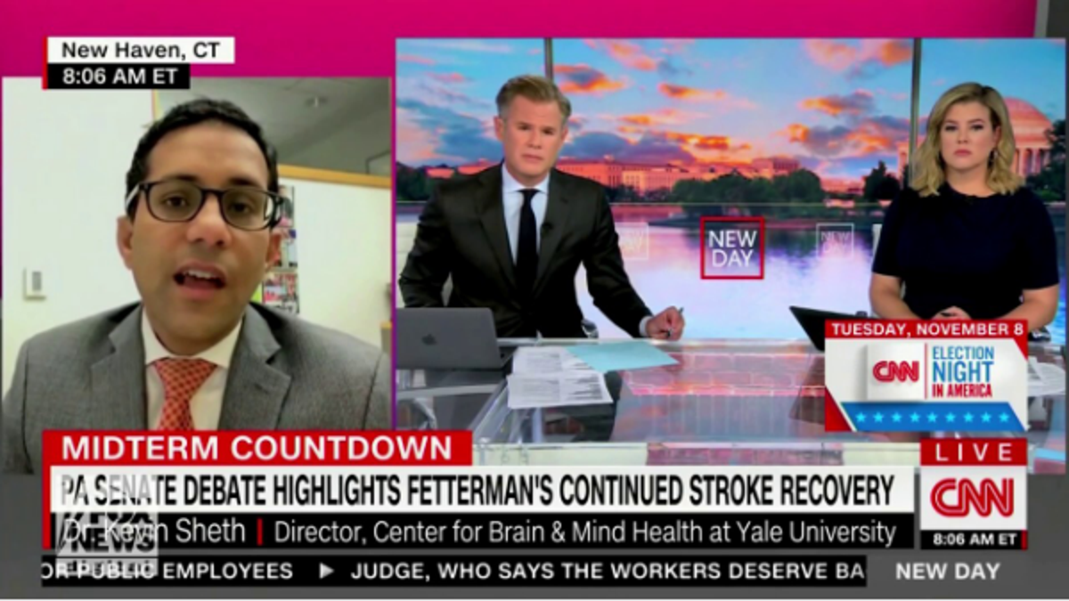 Neurologist Dr. Kevin Sheth on CNN