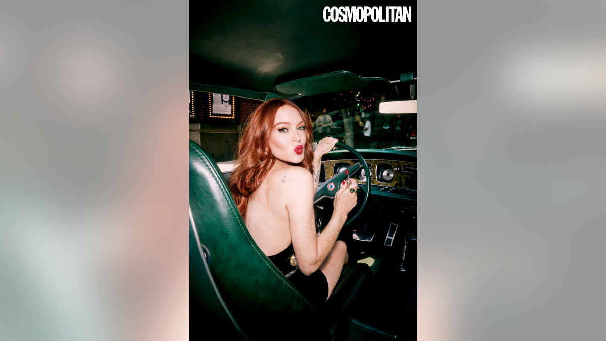 Lindsay Lohan cosmopolitan photo shoot
