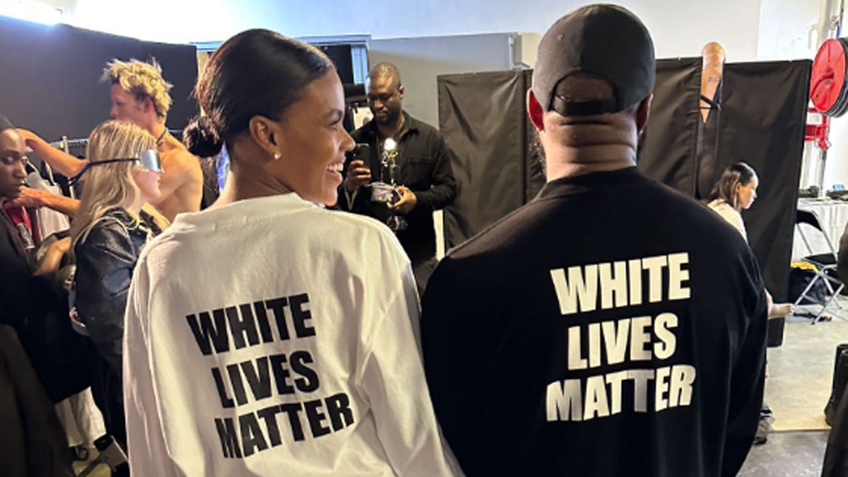 Candace Owens at Ye's fashion show