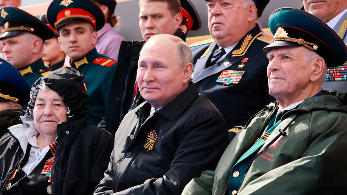 Putin at military parade