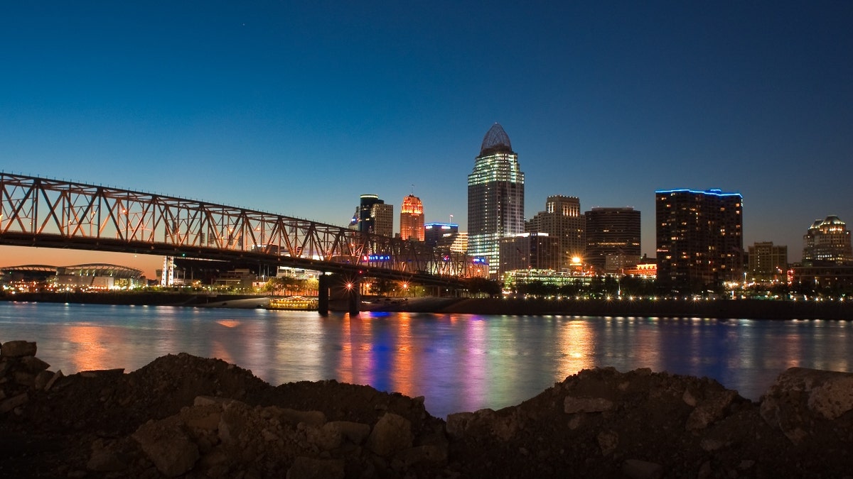 Skyline of Cincinnati, Ohio
