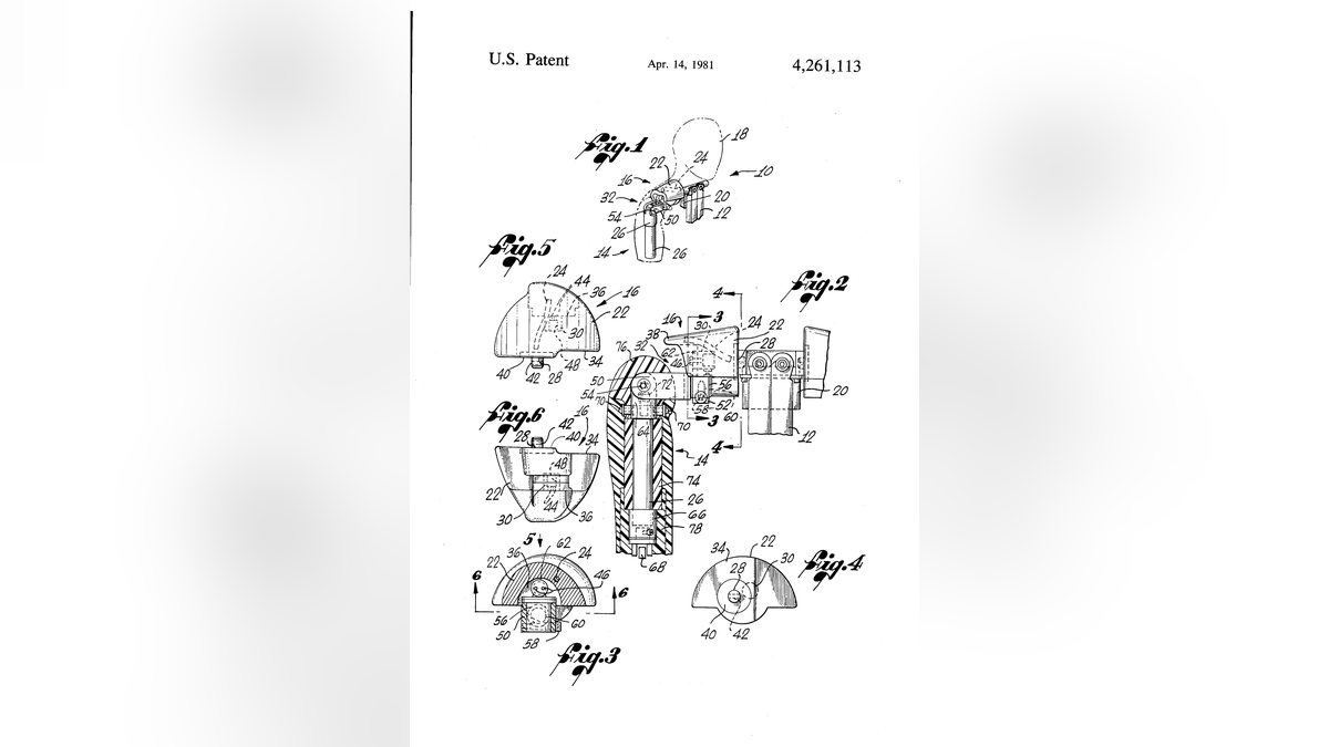 Patent for crash test dummy