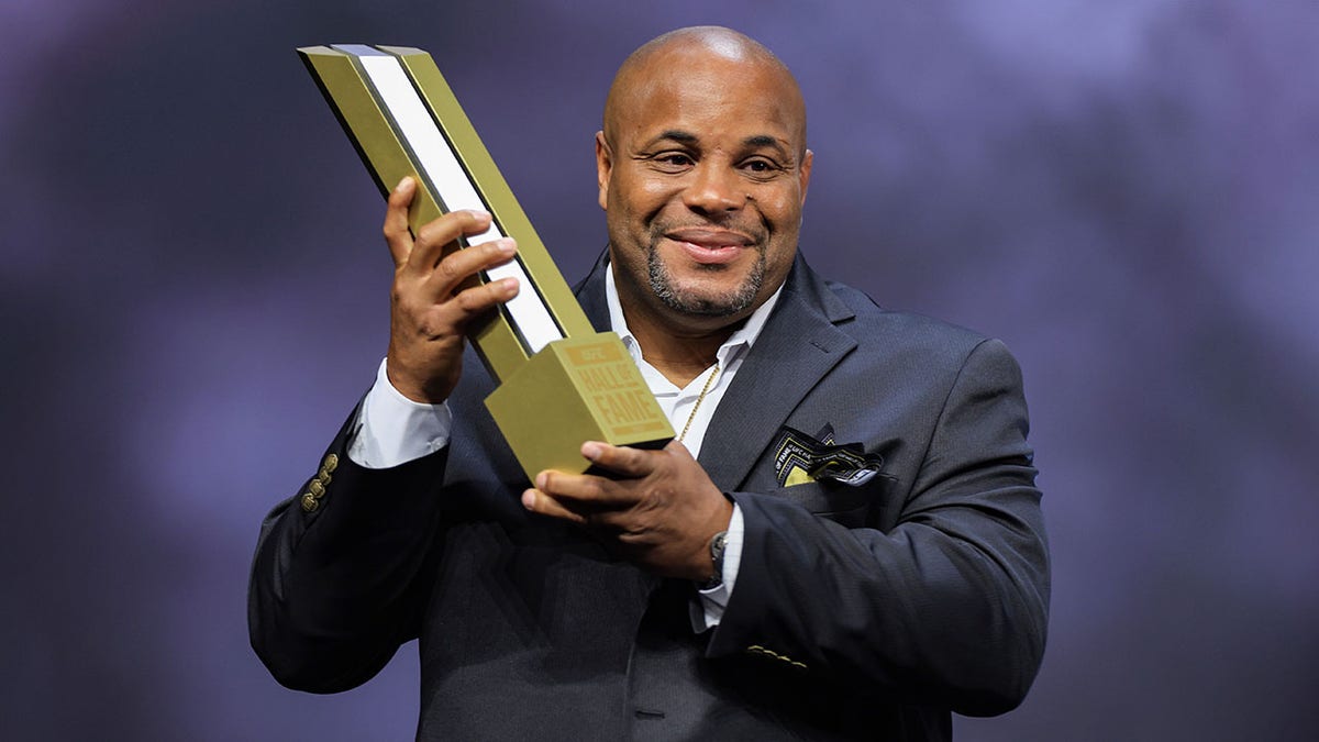 Daniel Cormier at UFC Hall of Fame induction