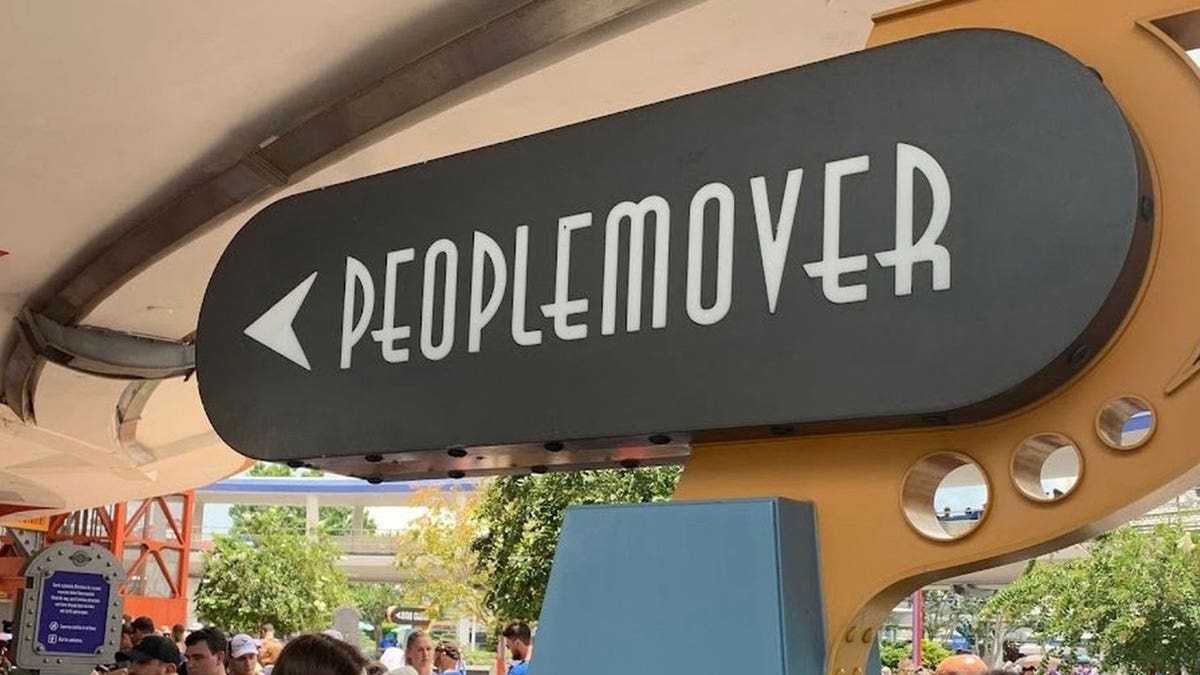 The Tomorrowland Transit Authority PeopleMover attraction at Magic Kingdom, Walt Disney World