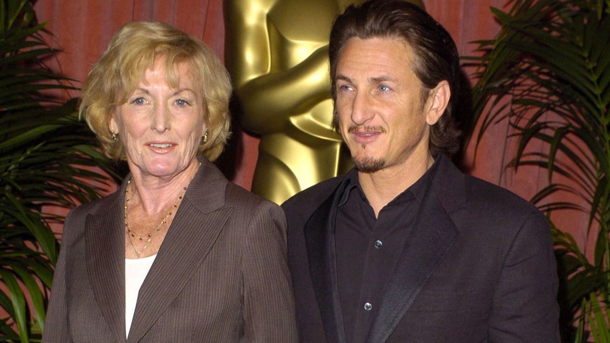 Eileen Ryan and Sean Penn attend a lunch event