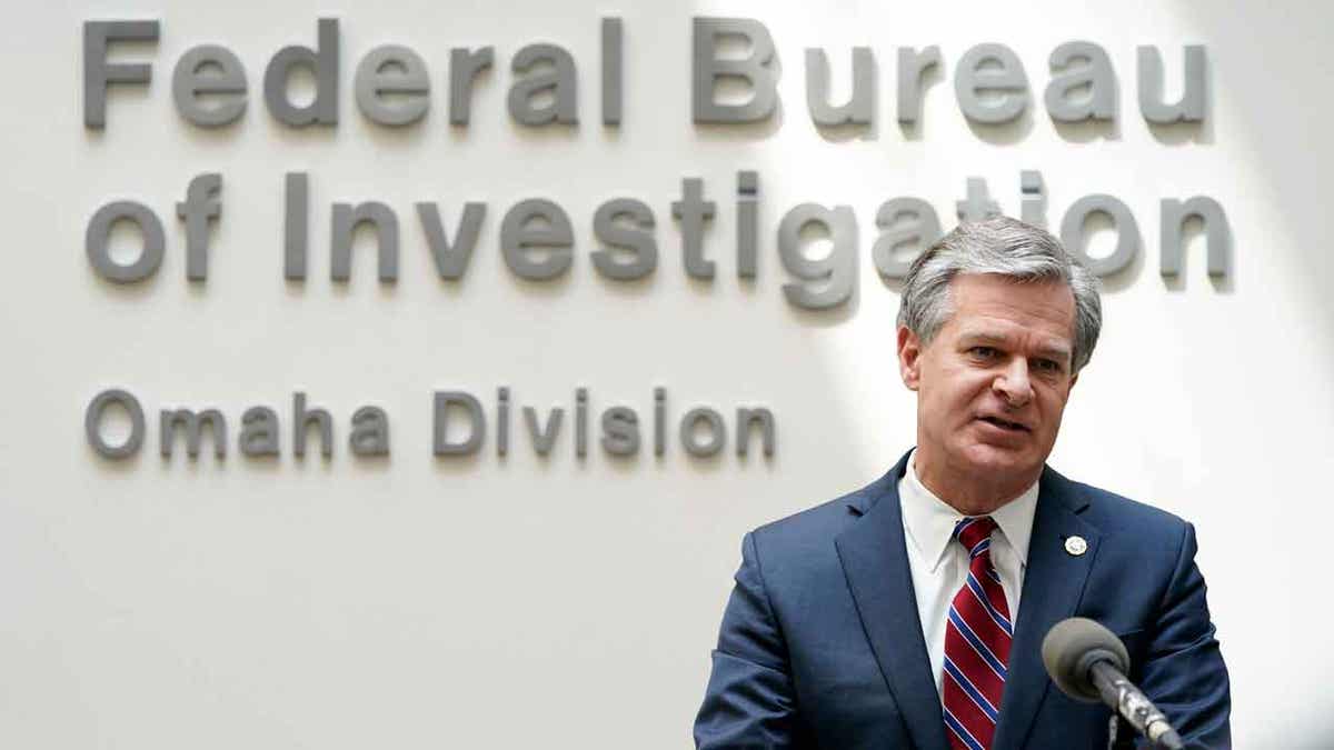 FBI Director Christopher Wray in Omaha