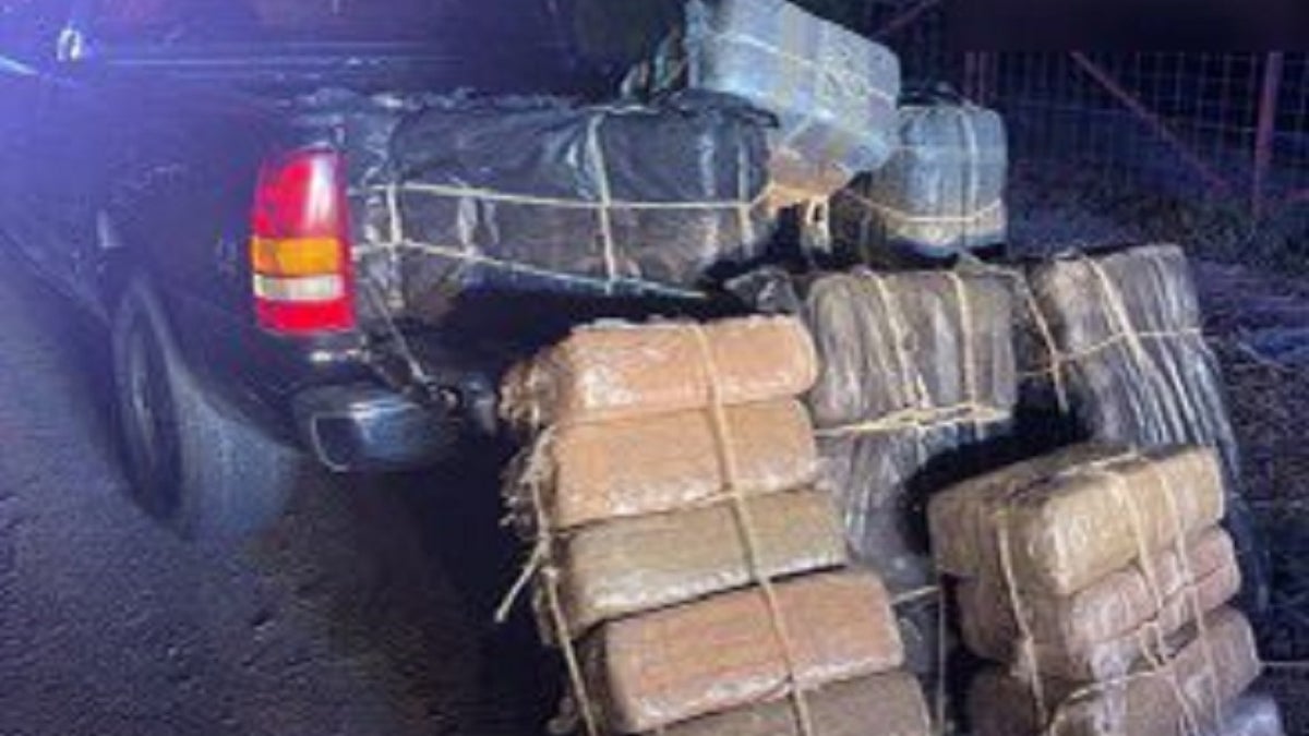 Marijuana packages found at border