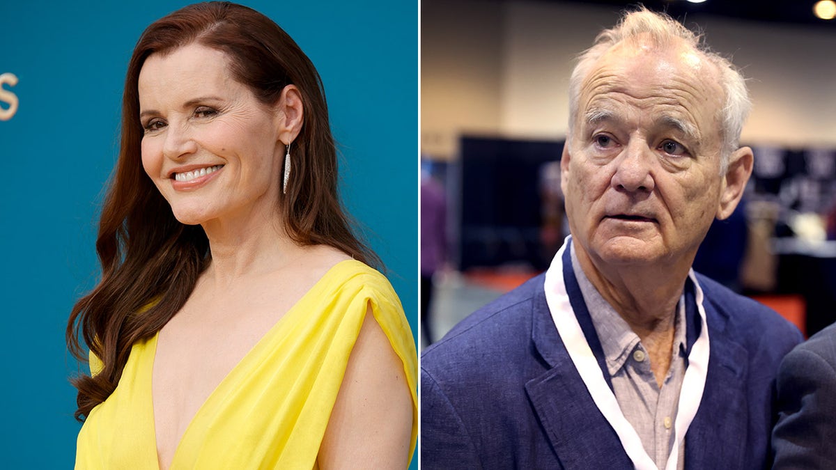 Geena Davis split Bill Murray