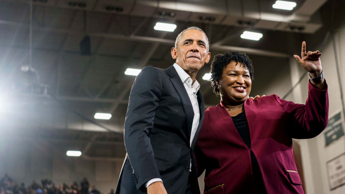 barack obama stacey abrams