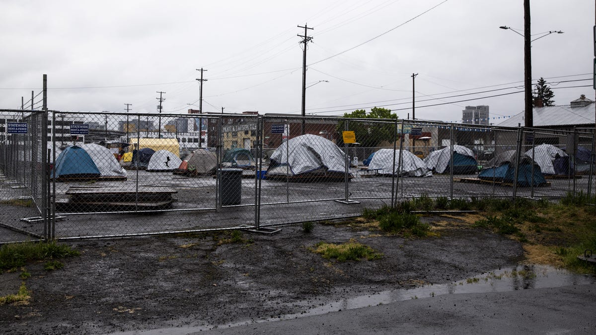 Homeless encampments