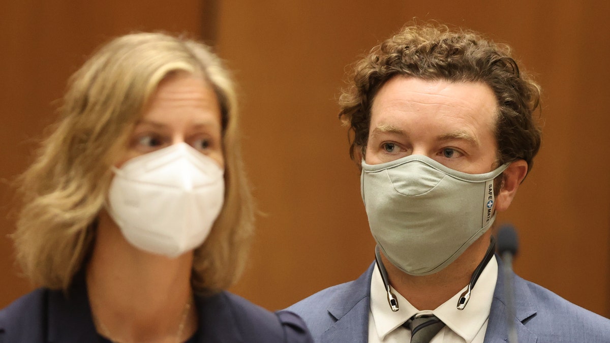 Danny Masterson while in court