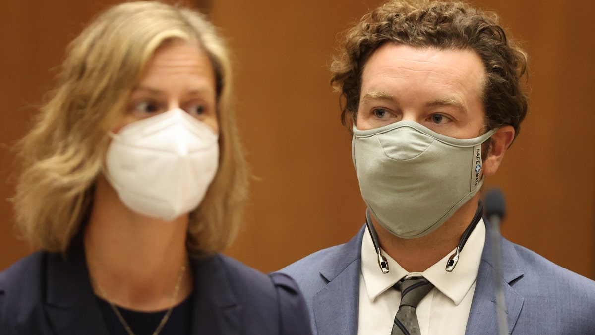 Danny Masterson while in court