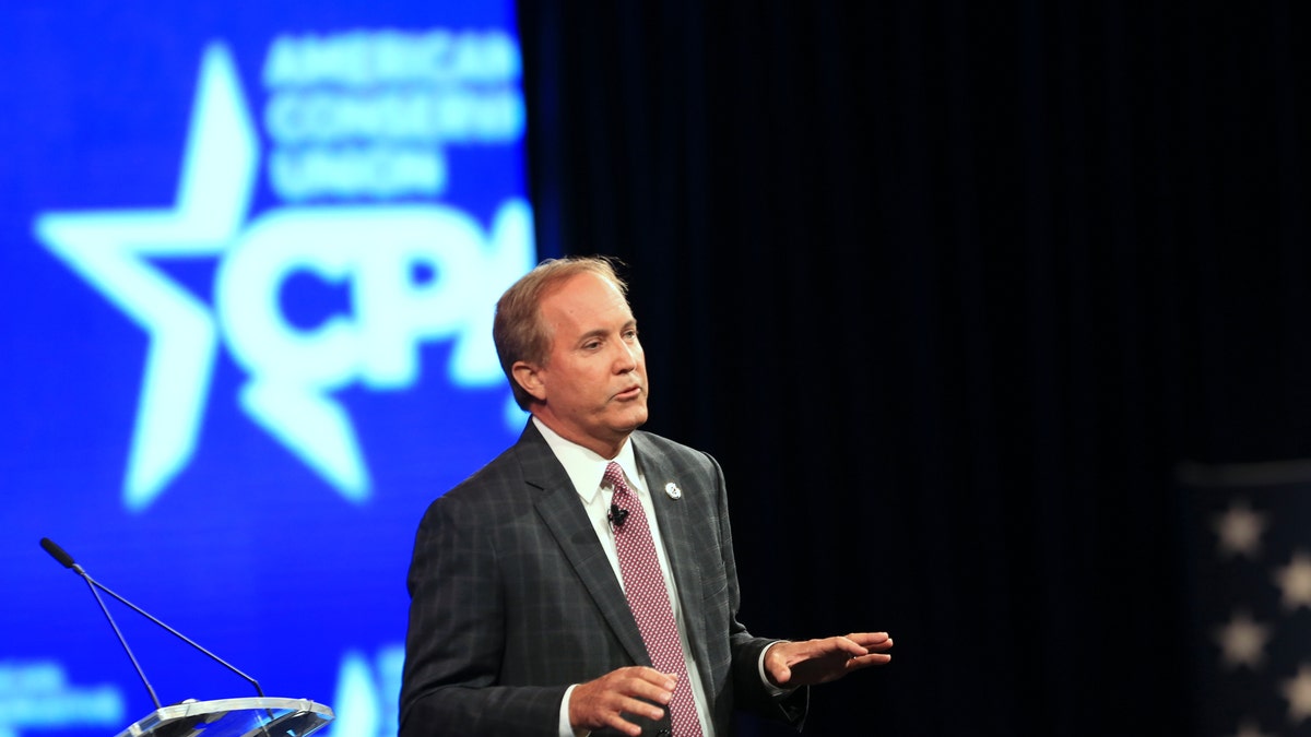 Attorney General Ken Paxton speaks at CPAC