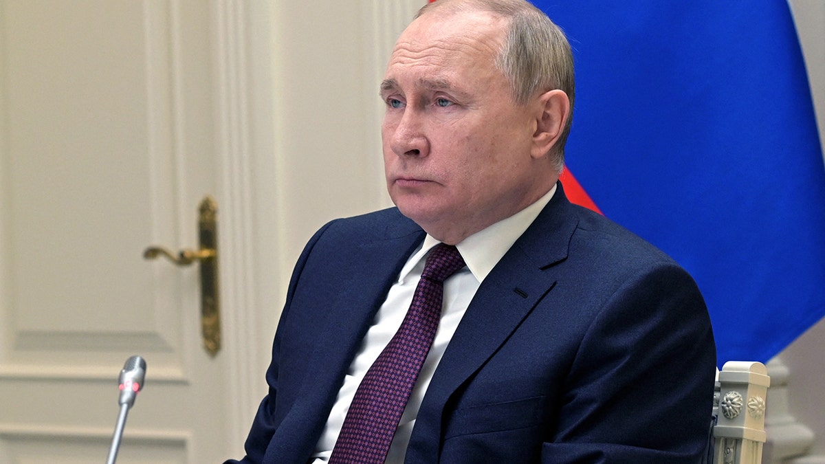 A photo of Vladimir Putin