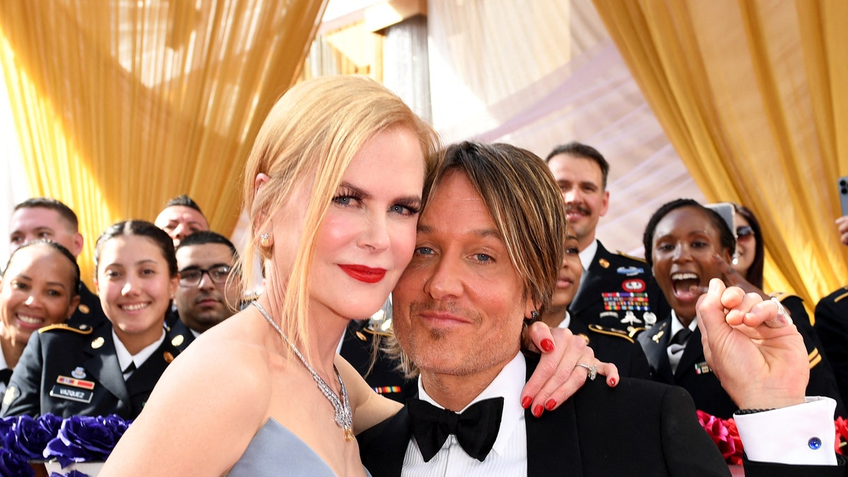 Nicole Kidman and Keith Urban at The Oscars