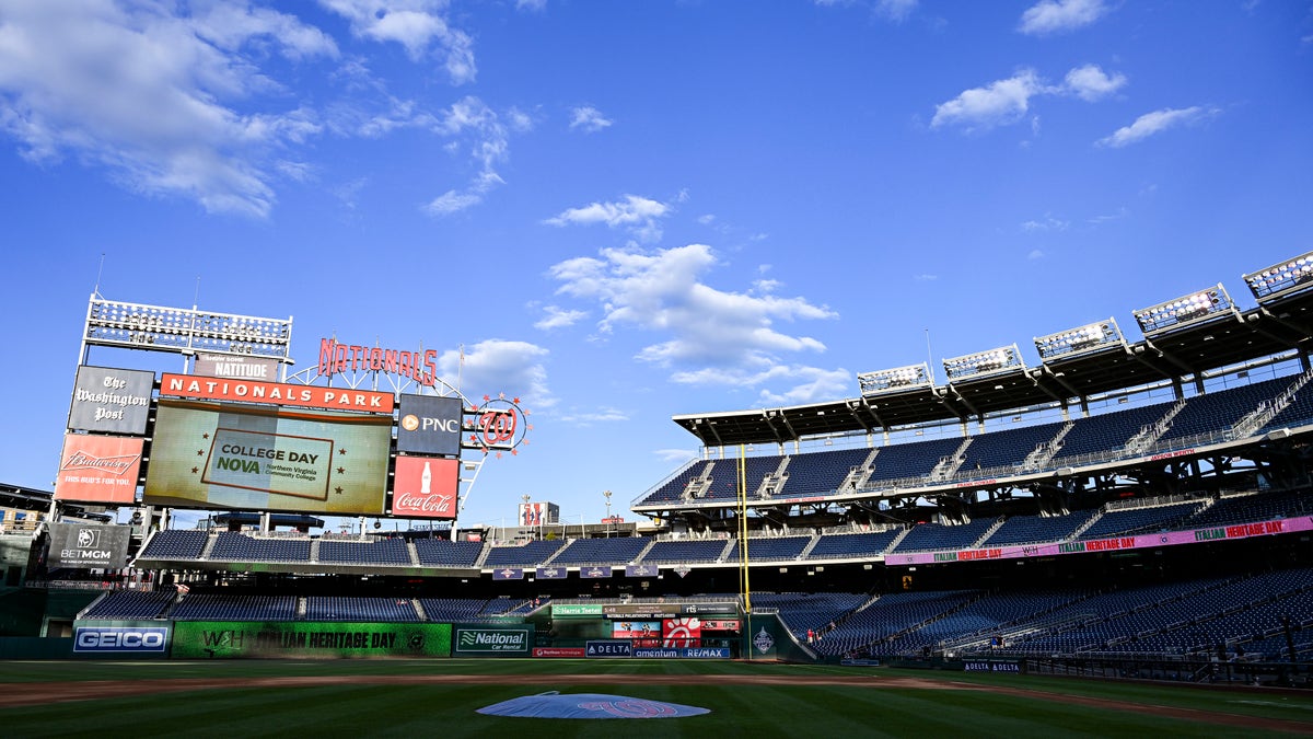 The Washington Nationals ballpark