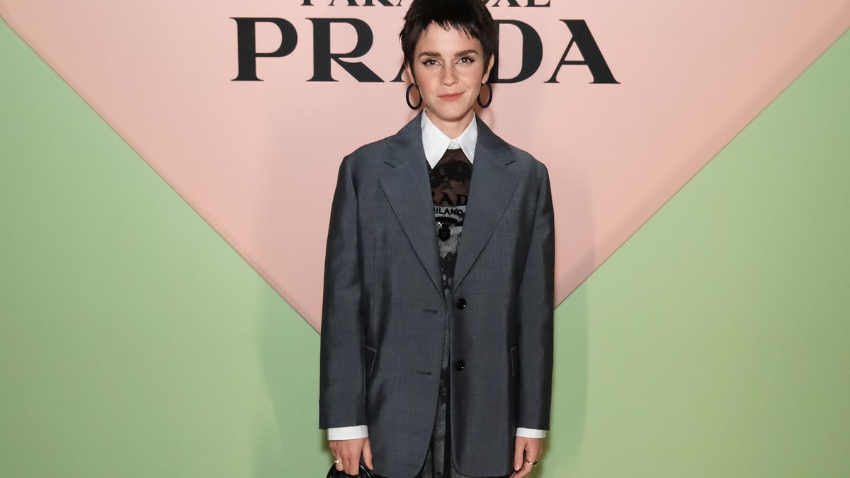 Emma Watson at Prada