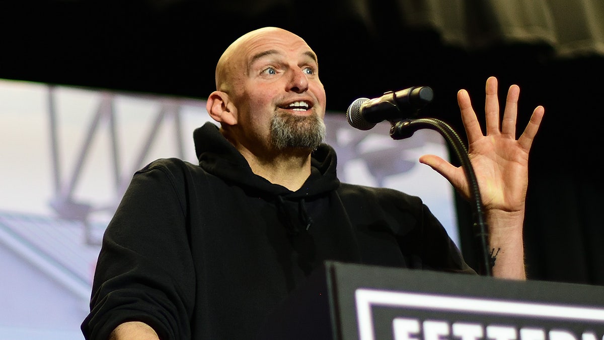 John Fetterman speaking