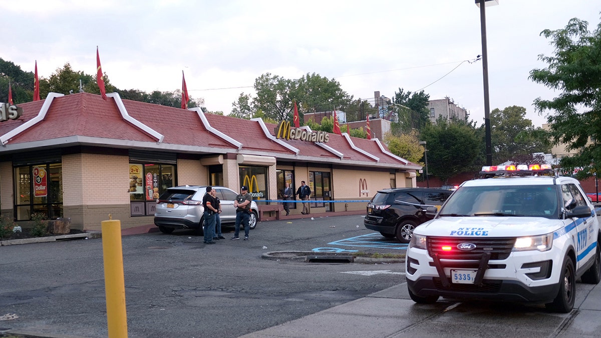 NYPD response to McDonald's hit job