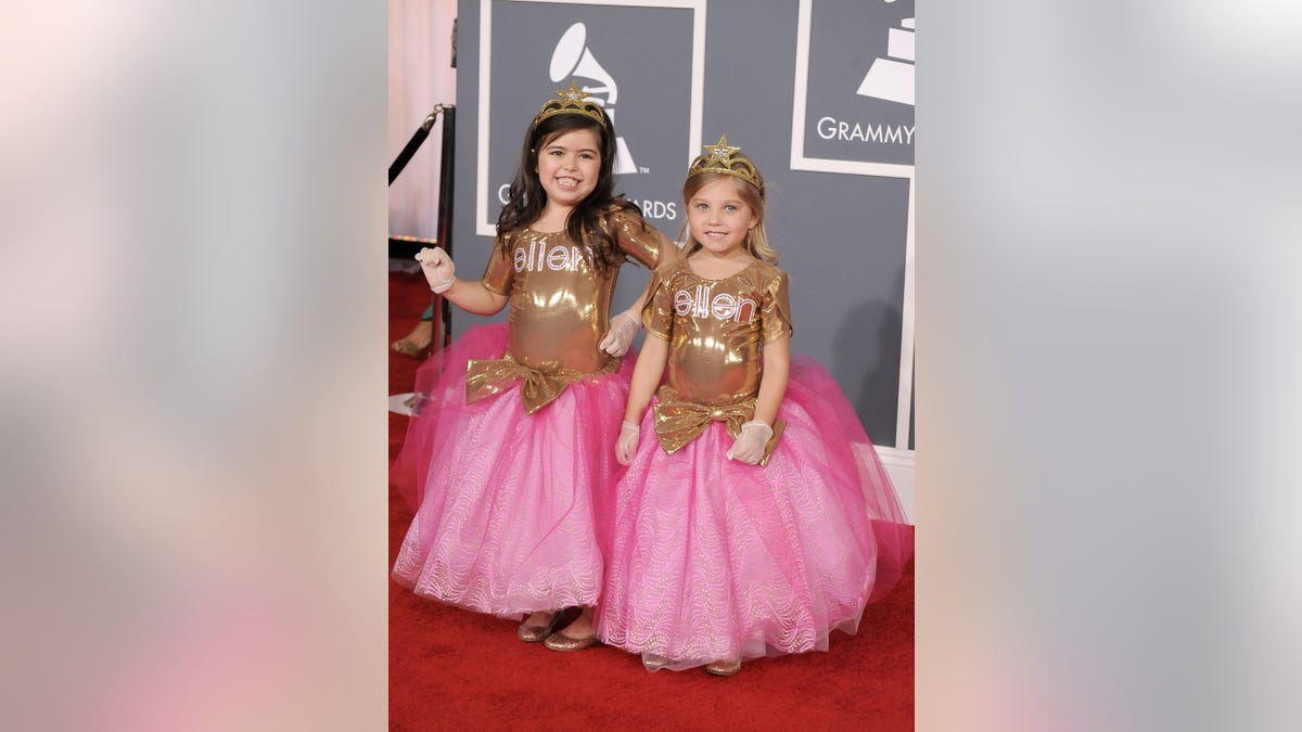Sophia Grace and Rosie at the Grammys